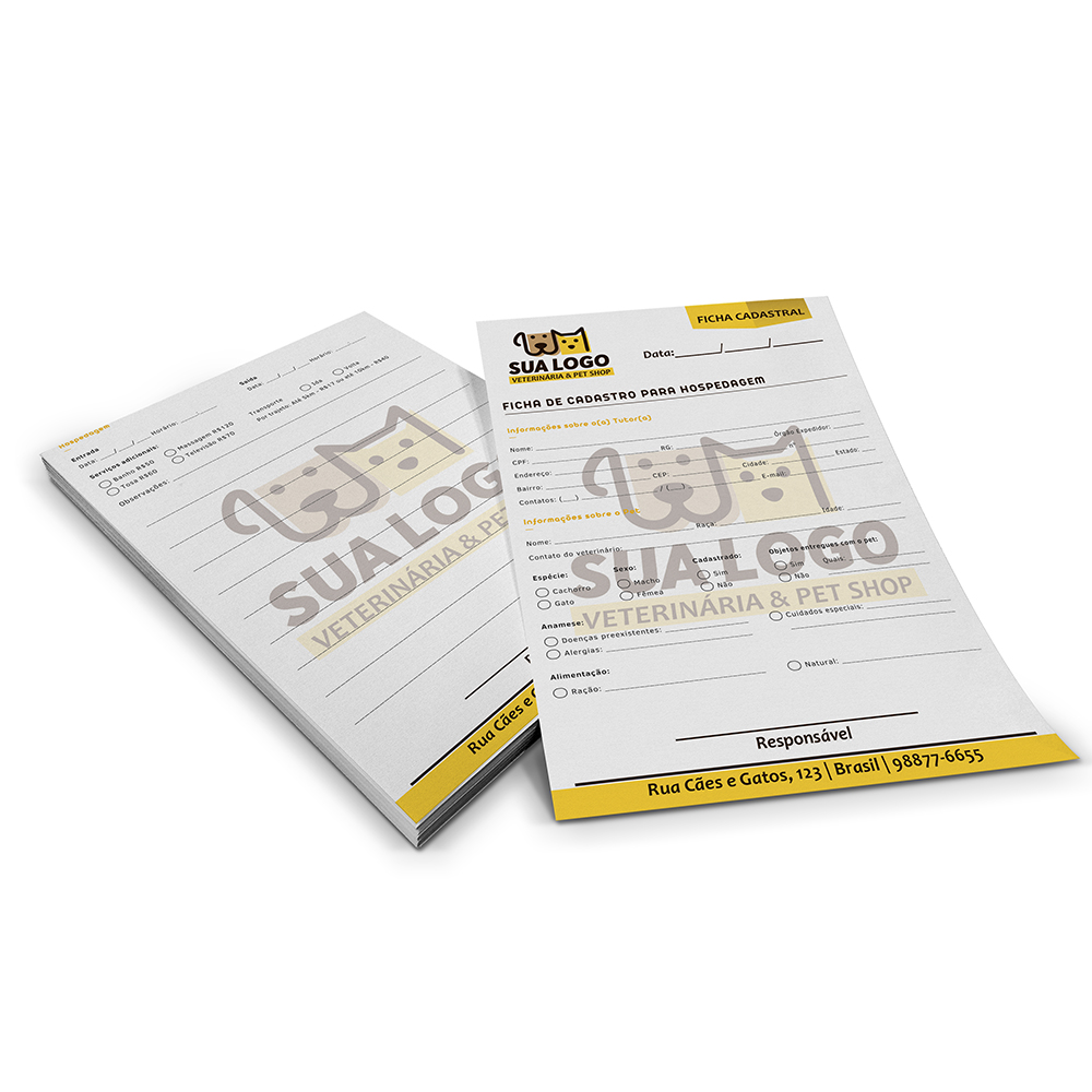 FICHA APERGAMINHADO 180G 150X210MM - 4X4 - 500unid - FAP18009C