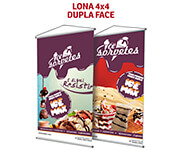 BANNERS, FAIXAS, LONAS E TECIDOS BANNERS DUPLA FACE 4X4 600X900MM