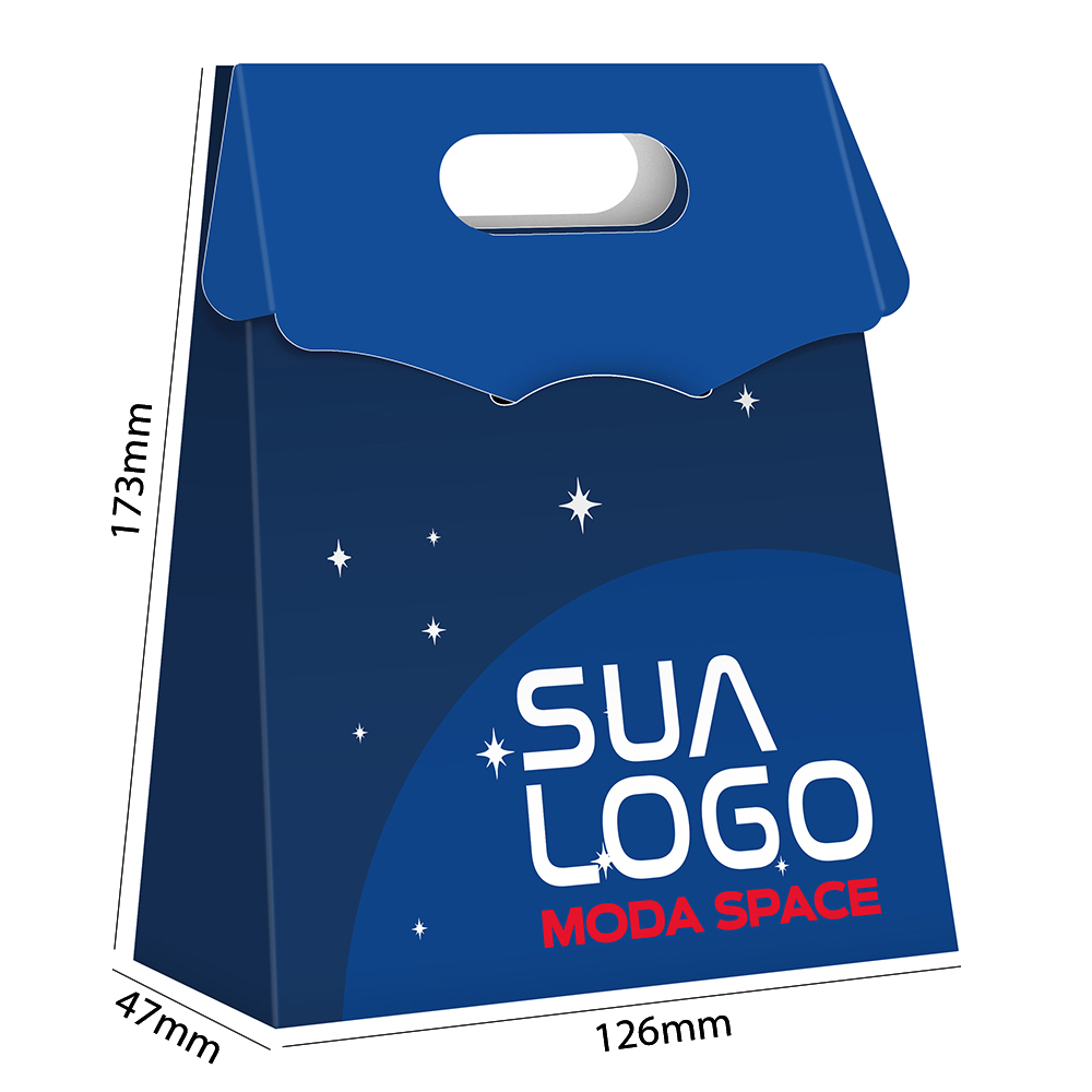 CAIXAS E EMBALAGENS CAIXAS PERSONALIZADAS CAIXA PARA LOJISTAS COUCHÊ 300G LAM FOSCA FRENTE E VERNIZ LOCALIZADO FRENTE - 4X0 - 500unid - CL3F40500
