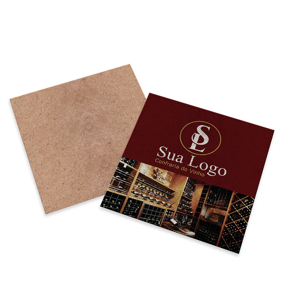 CARTÕES DUPLO KRAFT 250G SEM LAMINAÇÃO E SEM VERNIZ UV SEM VERNIZ COM TINTA BRANCA - 4X0 - 50unid - CDDK50CC