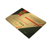 CERTIFICADOS 300X210MM GOLD MASTER 300G SEM VERNIZ