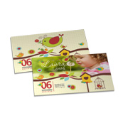 CONVITES BÁSICO COUCHÊ 300G LAMINAÇÃO FOSCA LAM FOSCA FRENTE E VERSO 153X91MM - 4X4 - 250unid - CBC34250C1