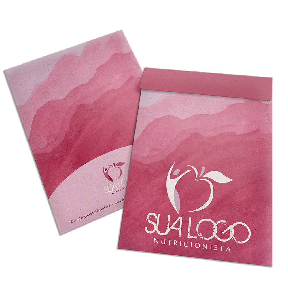 ENVELOPES ENVELOPES PERSONALIZADOS RECICLATO 90G SACO 250X350MM