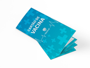 CARTÃO DE VACINA APERGAMINHADO 180G 210X300MM - 4X4 - 5unid - CARTV11C