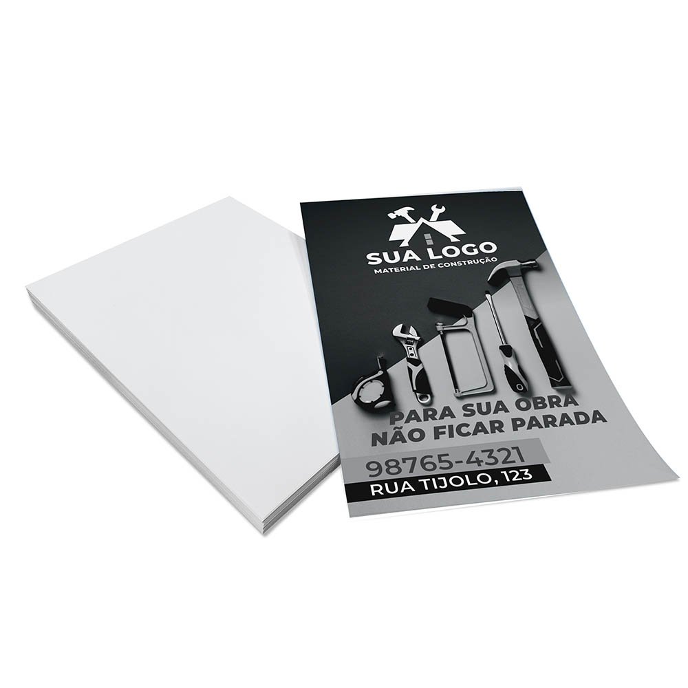 PANFLETOS, FLYERS E FOLHETOS APERGAMINHADO 75G 150X210MM