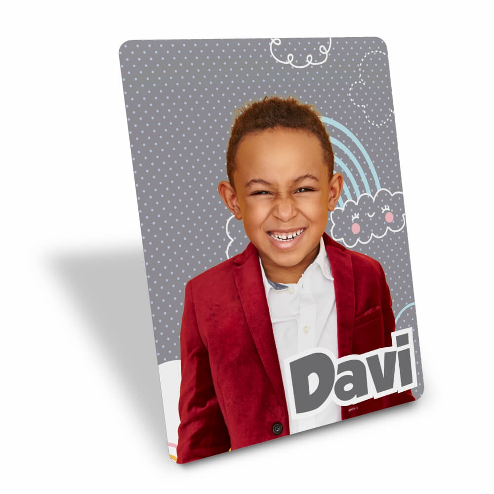 FOTO PRODUTOS FOTO COM SUPORTE PVC 0,50MM PREMIUM BRANCO 100X140MM
