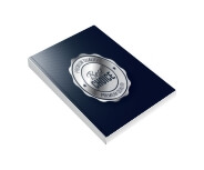 AGENDAS, CADERNOS E APOSTILAS CADERNETA CAPA BROCHURA E COLA MIOLO PERSONALIZADO ABERTURA HORIZONTAL CAPA COUCHÊ 250G E MIOLO AP 75G LAM FOSCA FR E HOTSTAMPING FR 48 FOLHAS 105X150MM