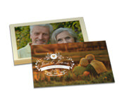 CONVITES FOTOGRÁFICOS COUCHÊ FOSCO 210G COM VERNIZ UV TOTAL FRENTE 150X100MM