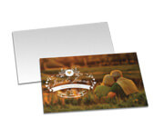 CONVITES FOTOGRÁFICOS COUCHÊ FOSCO 210G COM VERNIZ UV TOTAL FRENTE 150X100MM