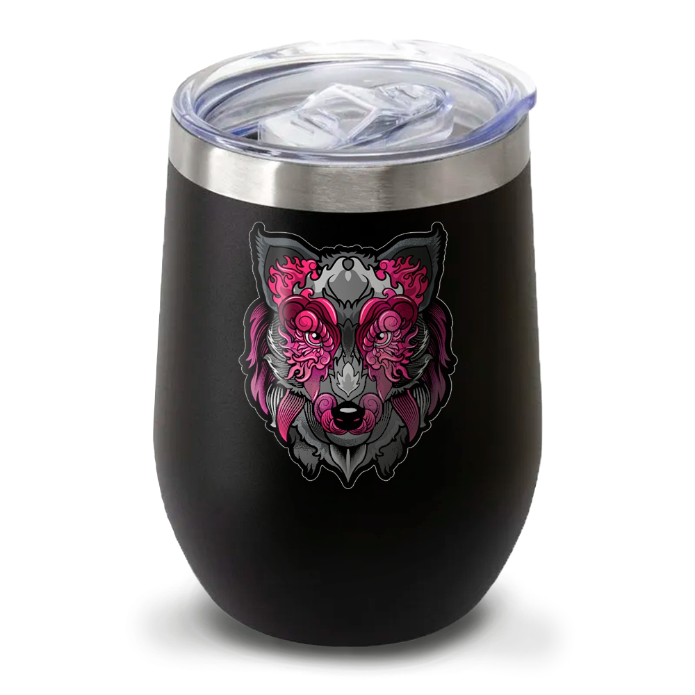 CANECA, COPOS E TAÇAS COPOS COPOS TÉRMICOS MODELO CUIA E DTF UV 360ML PRETO
