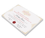 CERTIFICADOS 420X300MM APERGAMINHADO 240G SEM VERNIZ