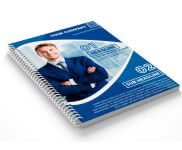 AGENDAS, CADERNOS E APOSTILAS CADERNO IMPRESSÃO DIGITAL CAPA PAPEL PARANÁ 2MM E MIOLO AP 75G MIOLO PERSONALIZADO SEM VERNIZ 150X210MM 100 FOLHAS - 4X0 - 1unid - CAD1001CC