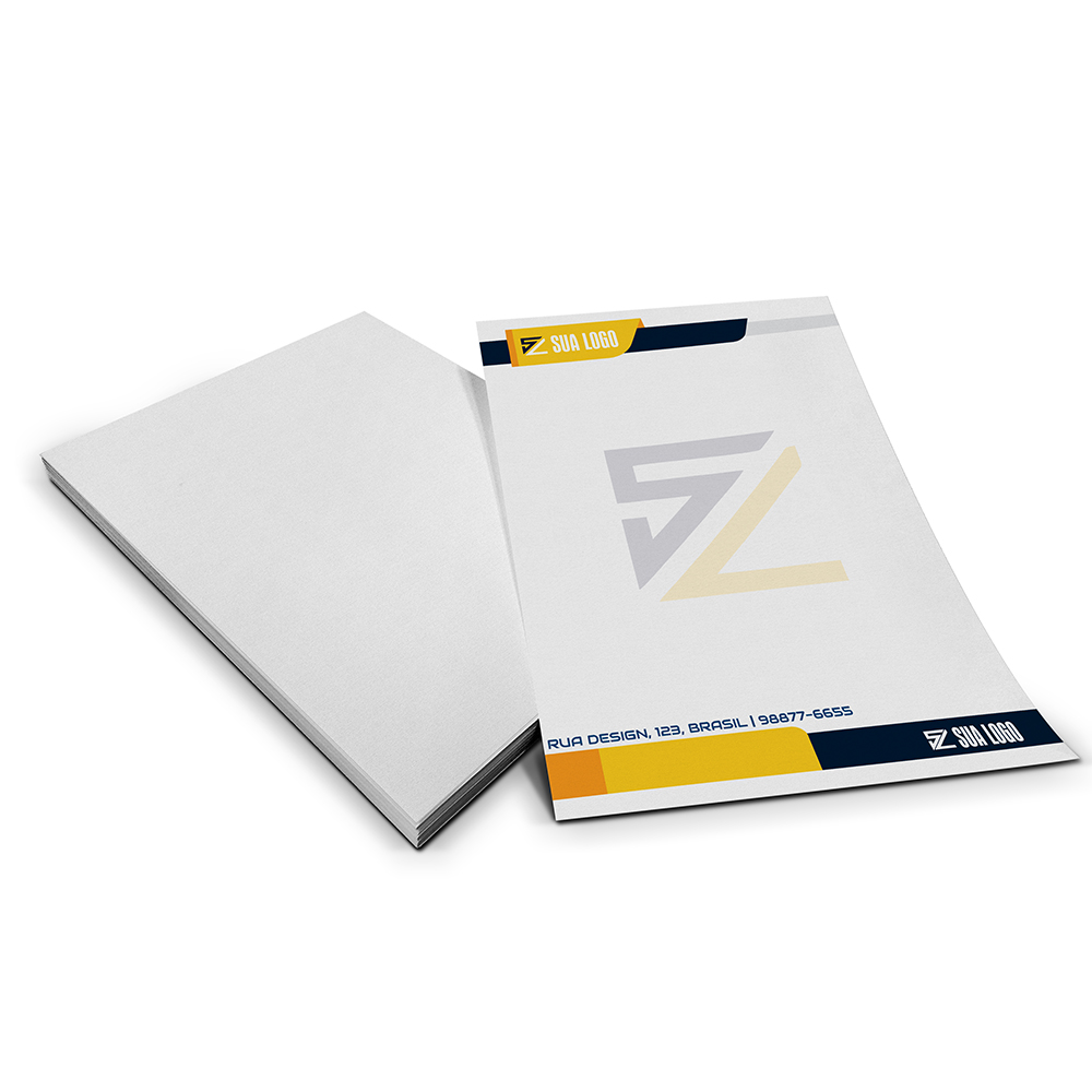PAPEL TIMBRADO APERGAMINHADO 150G 210X300MM - 4X0 - 10000unid - 8100C3