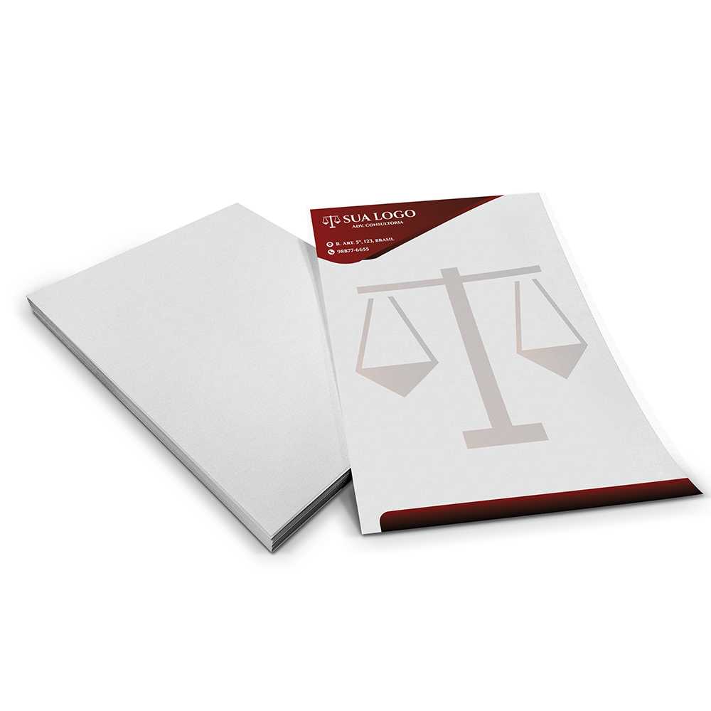 PAPEL TIMBRADO APERGAMINHADO 90G 150X210MM - 4X0 - 1000unid - 8101