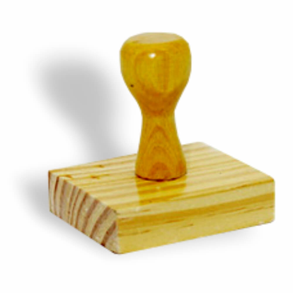 CARIMBOS MADEIRA TRADICIONAL 40X40MM