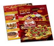 CARDÁPIOS CARDÁPIOS PERSONALIZADOS SIMPLES COUCHÊ 250G 300X420MM