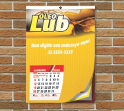 CALENDÁRIOS E FOLHINHAS 2025 CALENDÁRIO DE PAREDE COUCHÊ 115G SIMPLES COM FURO GRAMPO E PICOTE 12 PÁGINAS