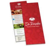 CARDÁPIOS CARDÁPIOS PERSONALIZADOS SIMPLES COUCHÊ 300G 105X300MM - 4X4 - 8unid - CSC24410C