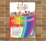 CALENDÁRIOS E FOLHINHAS 2025 CALENDÁRIO DE PAREDE COUCHÊ 115G SIMPLES COM FURO GRAMPO E PICOTE 12 PÁGINAS