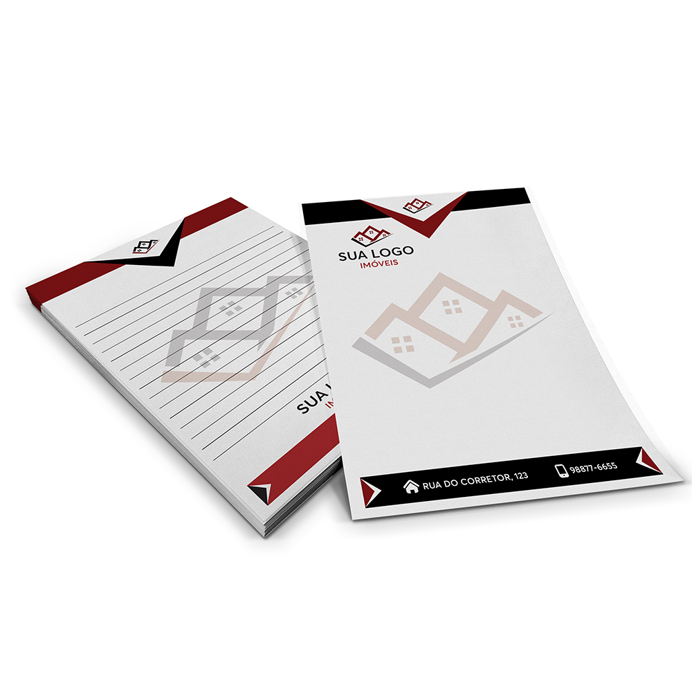PAPEL TIMBRADO APERGAMINHADO 150G 150X210MM - 4X4 - 5000unid - 8101B4C