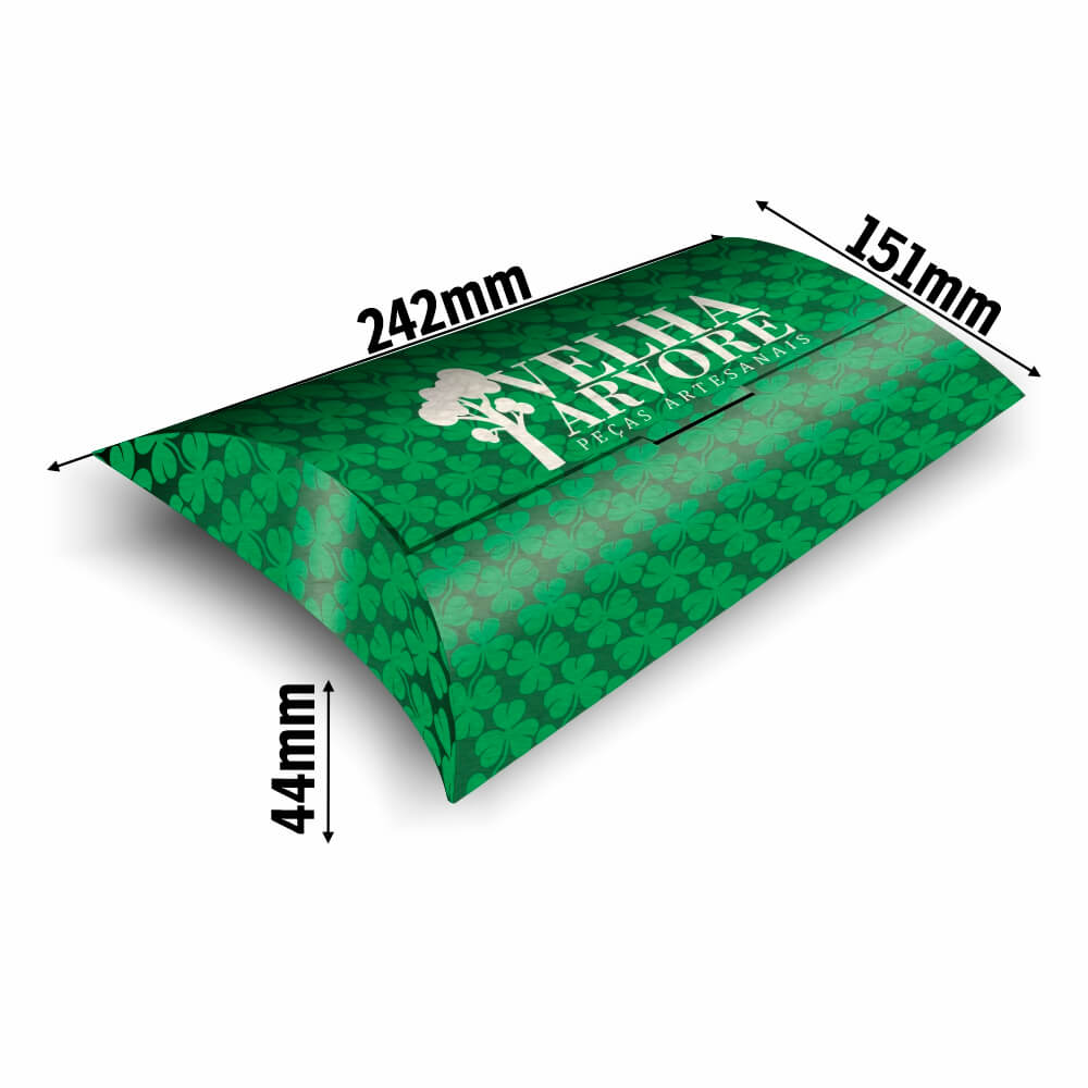 CAIXAS E EMBALAGENS CAIXAS PERSONALIZADAS CAIXA PARA ROUPAS COUCHÊ 300G VERNIZ UV TOTAL FRENTE - 4X4 - 3000unid - CR3441000D