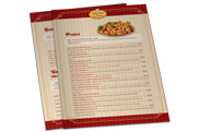 CARDÁPIOS CARDÁPIOS DESCARTÁVEIS COUCHÊ 250G 300X420MM