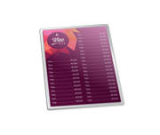 CARDÁPIOS CARDÁPIOS PERSONALIZADOS PLASTIFICADOS PLASTIFICAÇÃO RÍGIDA 0,10MM COUCHÊ 150G 150X210MM