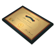 CERTIFICADOS 420X300MM GOLD MASTER 300G SEM VERNIZ