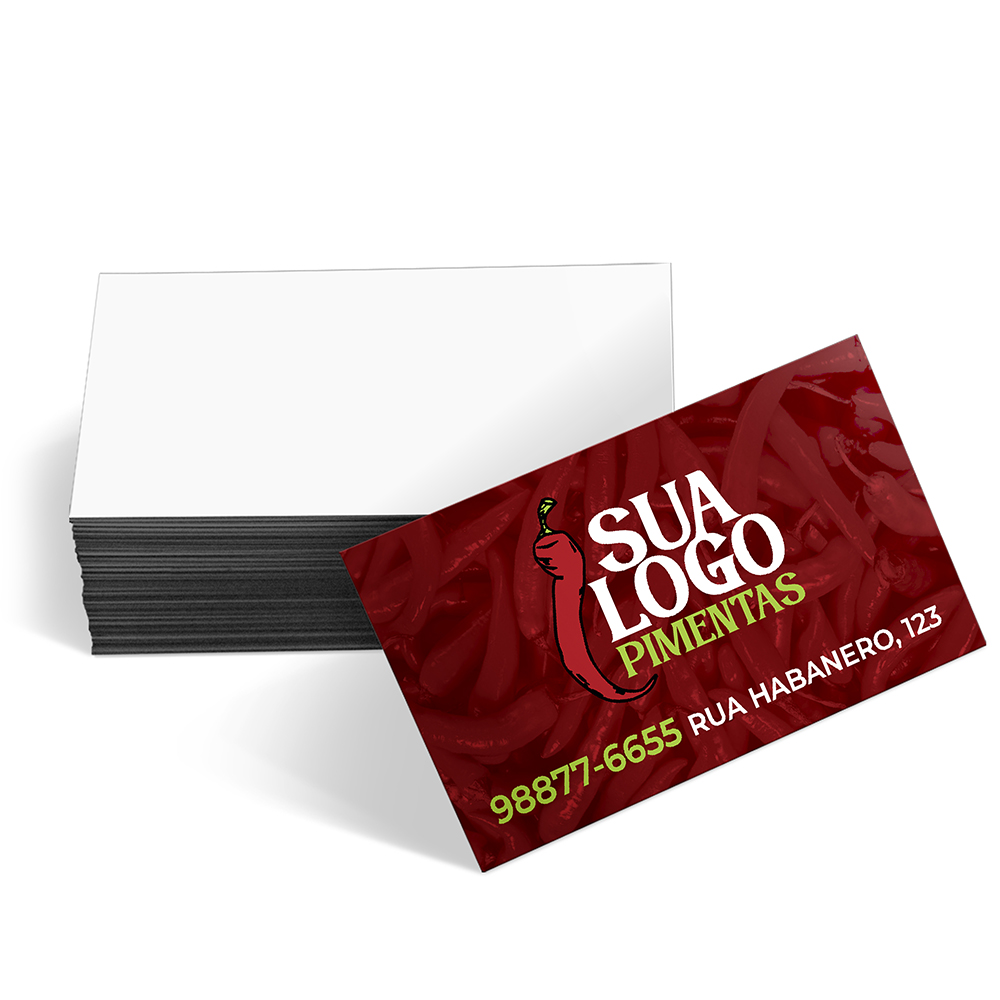 CARTÕES FIDELIDADE COUCHÊ 300G SEM VERNIZ - 4X0 - 250unid - FIDEL3AC1