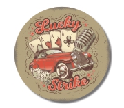 ADESIVOS ETIQUETAS PADRÃO REDONDO ADESIVO PAPEL 43X43MM - 4X0 - 5040unid - ETQ4CM5040