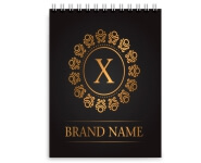 AGENDAS, CADERNOS E APOSTILAS CADERNETA CAPA MALEÁVEL WIRE O MIOLO PERSONALIZADO ABERTURA VERTICAL CAPA COUCHÊ 250G E MIOLO AP 75G LAM FOSCA FR E HOTSTAMPING FR 48 FOLHAS 105X150MM - 4X0 - 96unid - CD5HS100