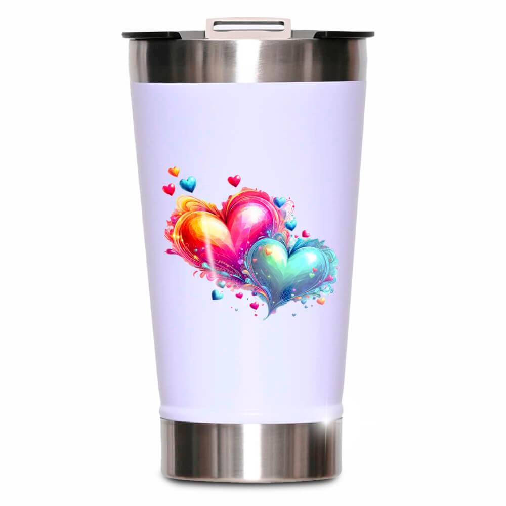DTF UV COPOS COPO TÉRMICO MODELO COM ABRIDOR E DTF UV BRANCO
