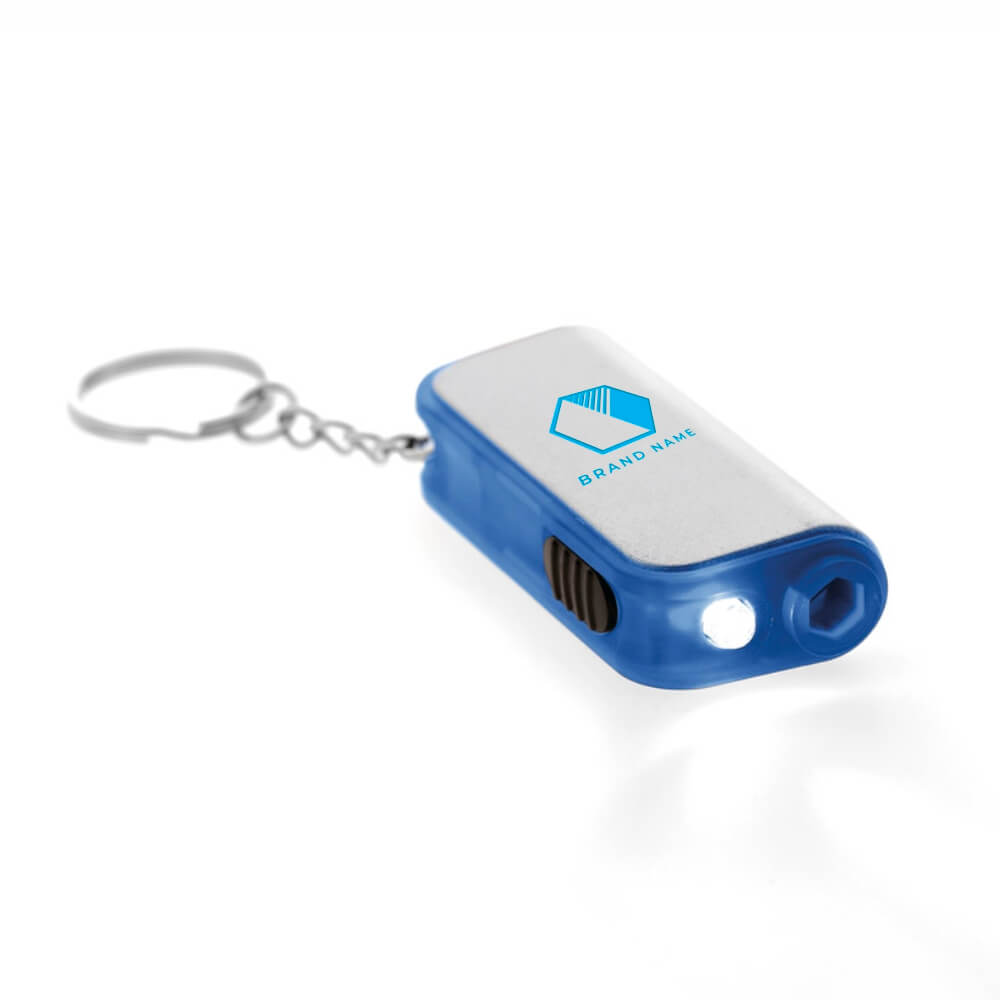 ABRIDORES E CHAVEIROS CHAVEIRO COM LED GOBO COM FERRAMENTA AZUL