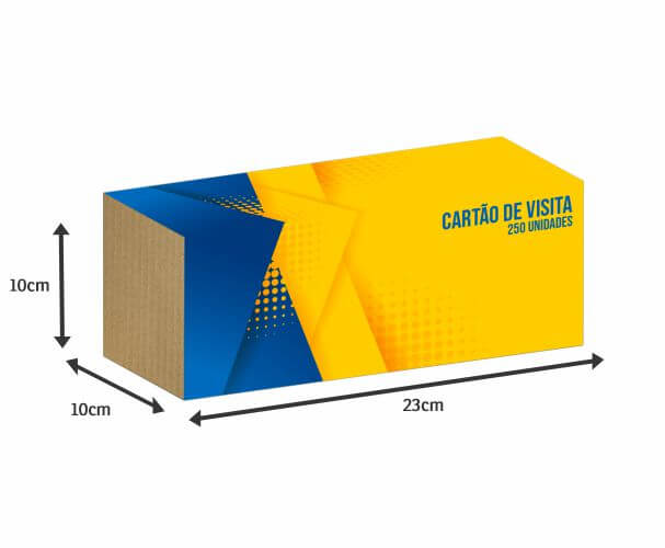 COBRE CAIXAS APERGAMINHADO 150G PARA 1000 CARTÕES 424X225MM - 4X0 - 250unid - CO1BC250C