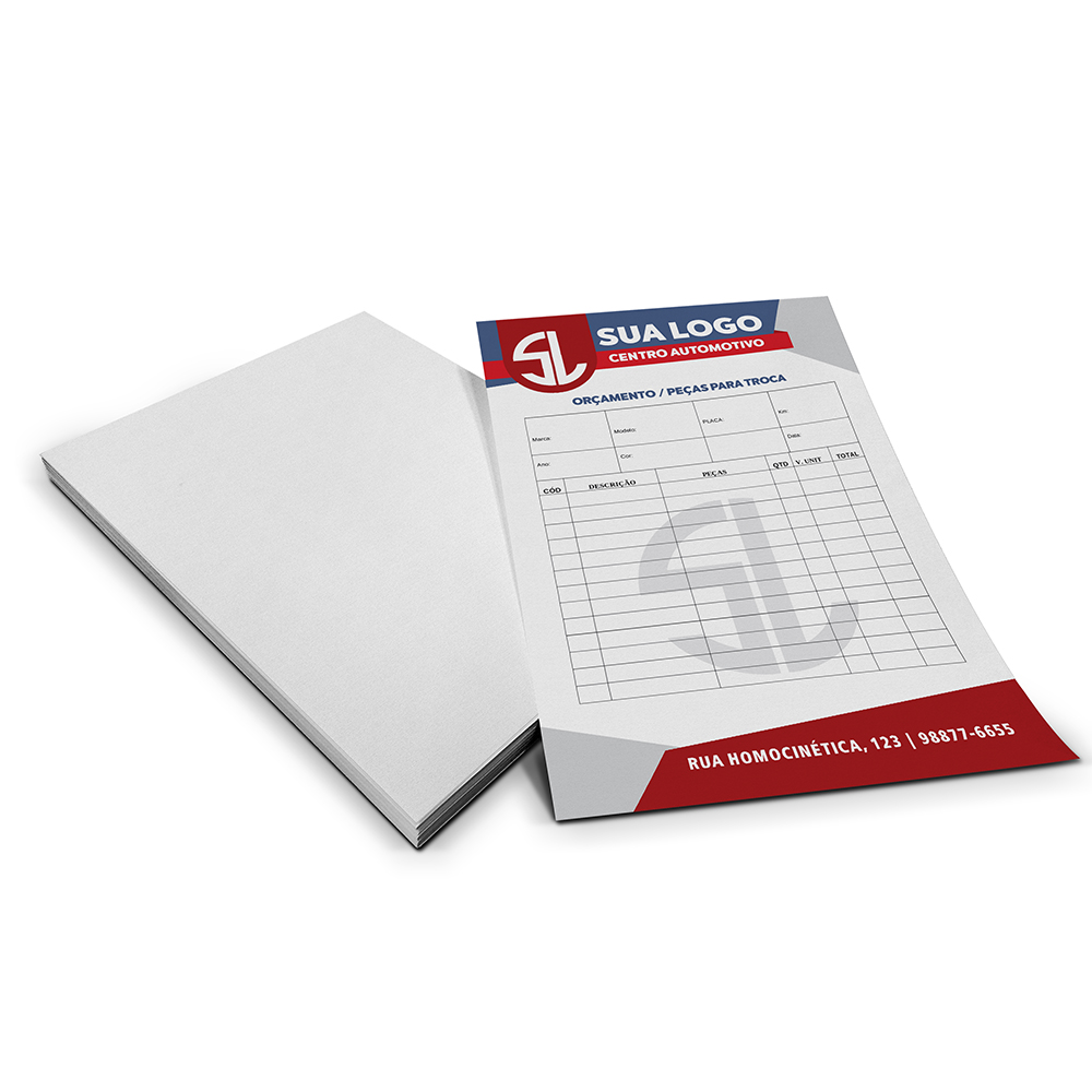 PAPEL TIMBRADO APERGAMINHADO 90G 105X150MM - 4X0 - 10000unid - 8105