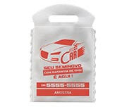 LIXEIRA PARA CARRO 175X260MM BRANCO