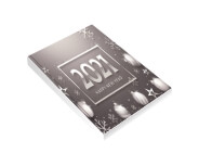 AGENDAS, CADERNOS E APOSTILAS CADERNETA CAPA BROCHURA E COLA MIOLO PERSONALIZADO ABERTURA VERTICAL CAPA COUCHÊ 250G E MIOLO AP 75G LAM FOSCA FR E HOTSTAMPING FR 48 FOLHAS 105X150MM - 4X0 - 50unid - CD2HS50