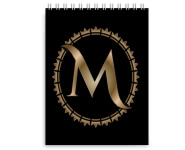 AGENDAS, CADERNOS E APOSTILAS CADERNETA CAPA MALEÁVEL WIRE O MIOLO PERSONALIZADO ABERTURA VERTICAL CAPA COUCHÊ 250G E MIOLO AP 75G LAM FOSCA FR E HOTSTAMPING FR 48 FOLHAS 105X150MM - 4X0 - 4unid - CD5HS4