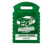 LIXEIRA PARA CARRO 175X260MM VERDE