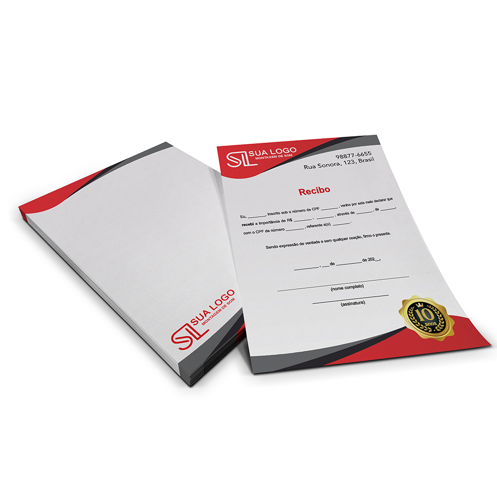 PAPEL TIMBRADO APERGAMINHADO 90G 150X210MM - 4X4 - 50unid - TDB50C