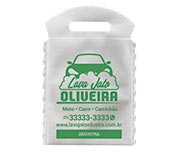 LIXEIRA PARA CARRO 210X300MM BRANCO - 1X0 - 250unid - LXCB250G