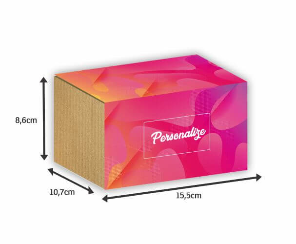 COBRE CAIXAS COUCHÊ 115G PARA 250 CARTÕES 406X145MM