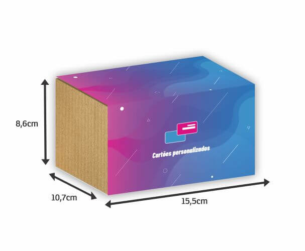 COBRE CAIXAS COUCHÊ 115G PARA 250 CARTÕES 406X145MM