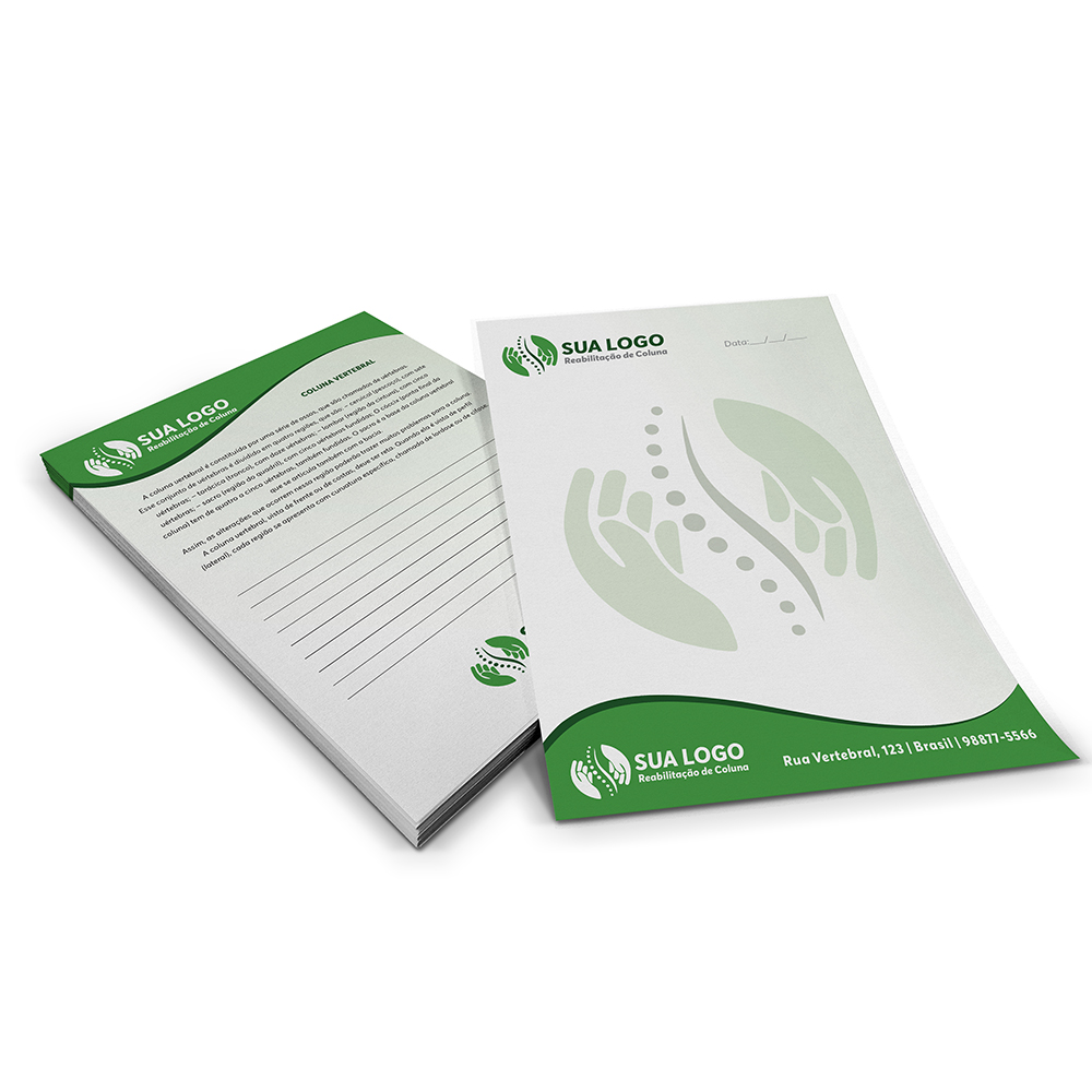 PAPEL TIMBRADO APERGAMINHADO 90G 210X300MM - 4X4 - 250unid - TDBC250C
