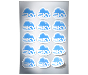 ADESIVOS FOLHA 330X480MM METALIZADO SEM TINTA BRANCA - 4X0 - 25unid - AVP1C25
