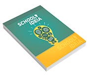 AGENDAS, CADERNOS E APOSTILAS CADERNETA CAPA BROCHURA E COLA MIOLO PERSONALIZADO ABERTURA VERTICAL CAPA COUCHÊ 250G E MIOLO AP 75G SEM VERNIZ 48 FOLHAS 150X210MM