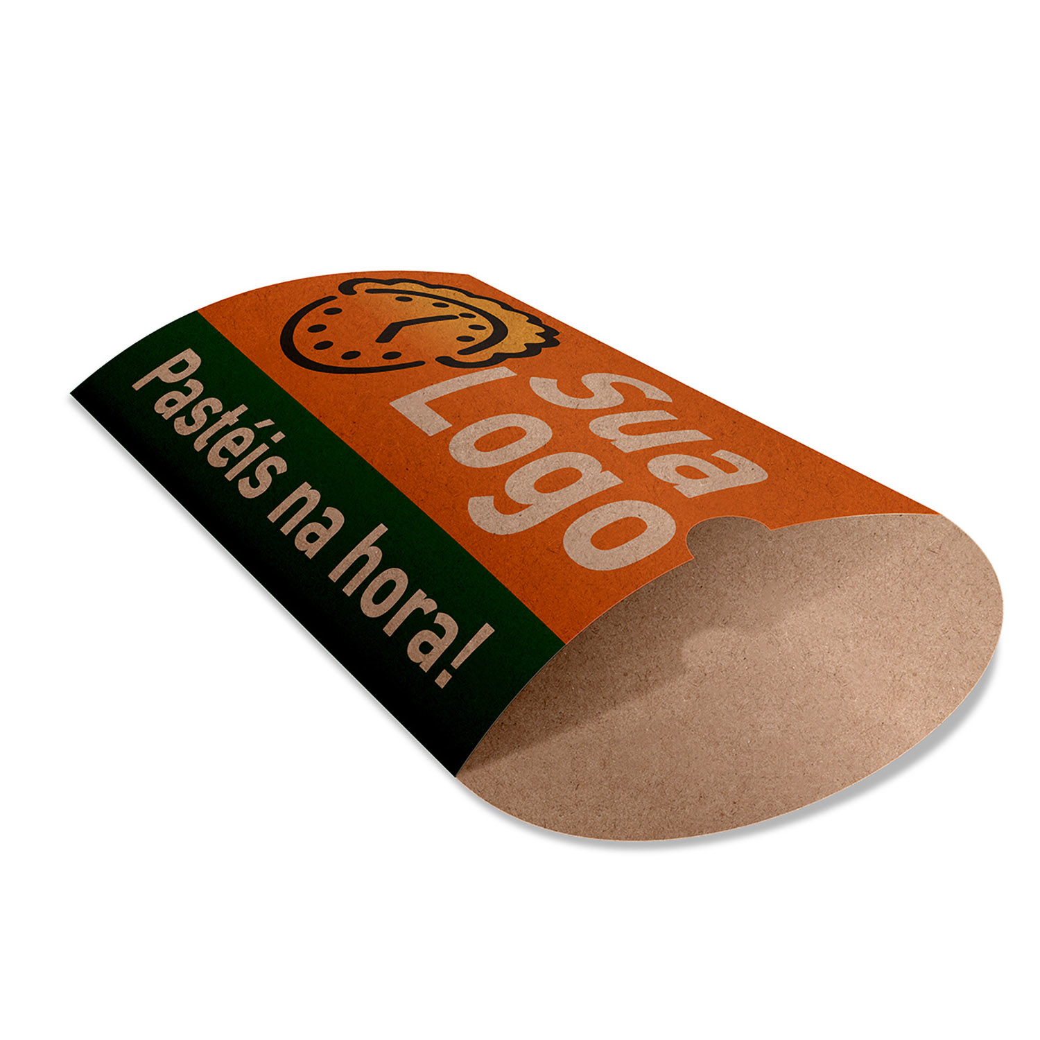 DELIVERY EMBALAGENS PARA DELIVERY KRAFT 250G PASTEL MÉDIA