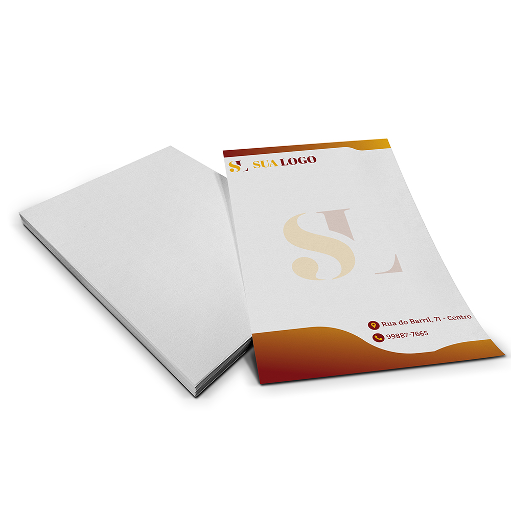 PAPEL TIMBRADO APERGAMINHADO 150G 210X300MM - 4X0 - 250unid - TDBC250CO