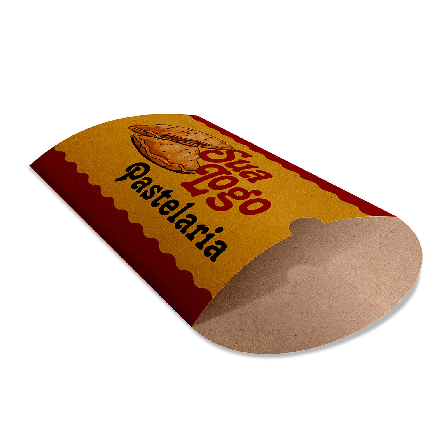 DELIVERY EMBALAGENS PARA DELIVERY KRAFT 250G PASTEL MÉDIA - 4X0 - 25unid - CDKB81C