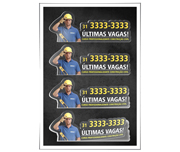 ADESIVOS FOLHA 330X480MM VINIL BRANCO